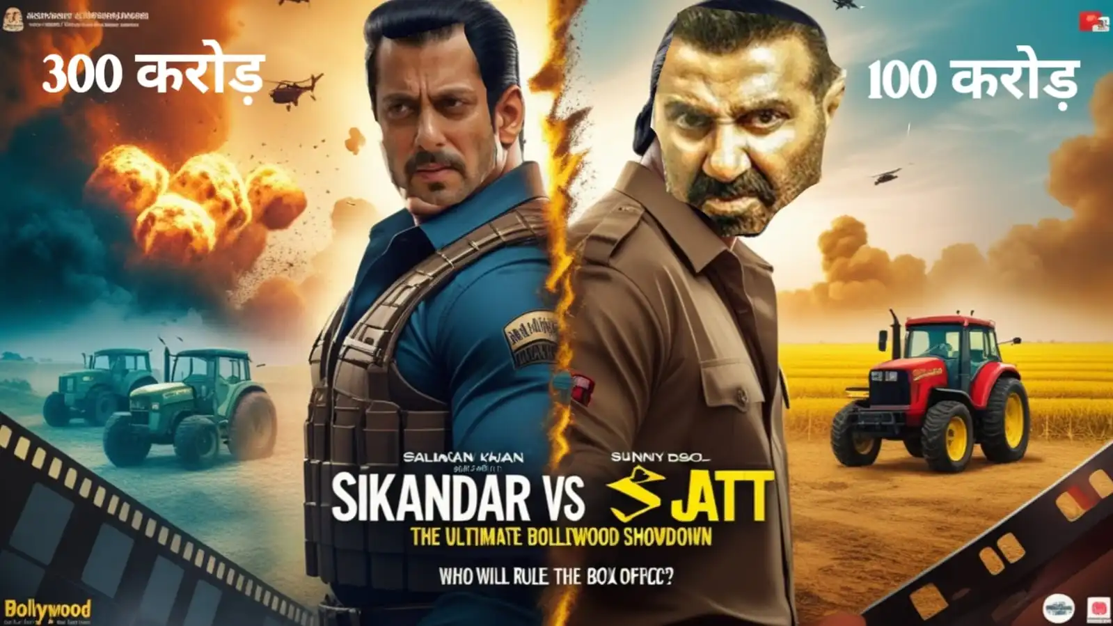सिकंदर vs जाट: सलमान खान की 120 करोड़ फीस vs सनी देओल की 50 करोड़, किस फिल्म का बजट है ज्यादा? पूरी तुलना यहाँ देखें!
