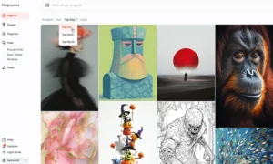 AI Tool पर Text Prompt डालकर High-Quality Image Generate करने की प्रक्रिया